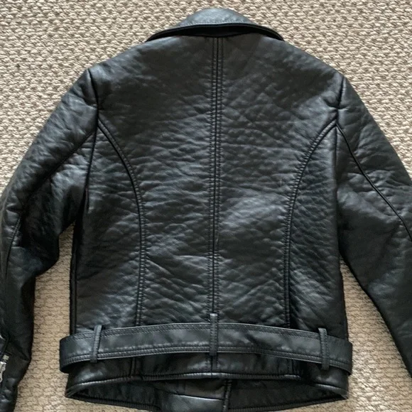 Victoria’s Secret FAUX Leather Moto Jacket XS
Pebbled Black - Picture 2 of 5